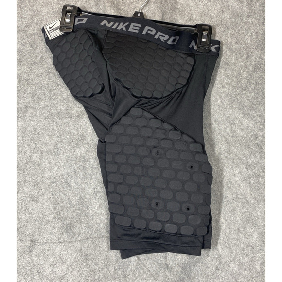 Nike Pro Compression Shorts Mens Small Black Dri Fit Football - Picture 7 of 16